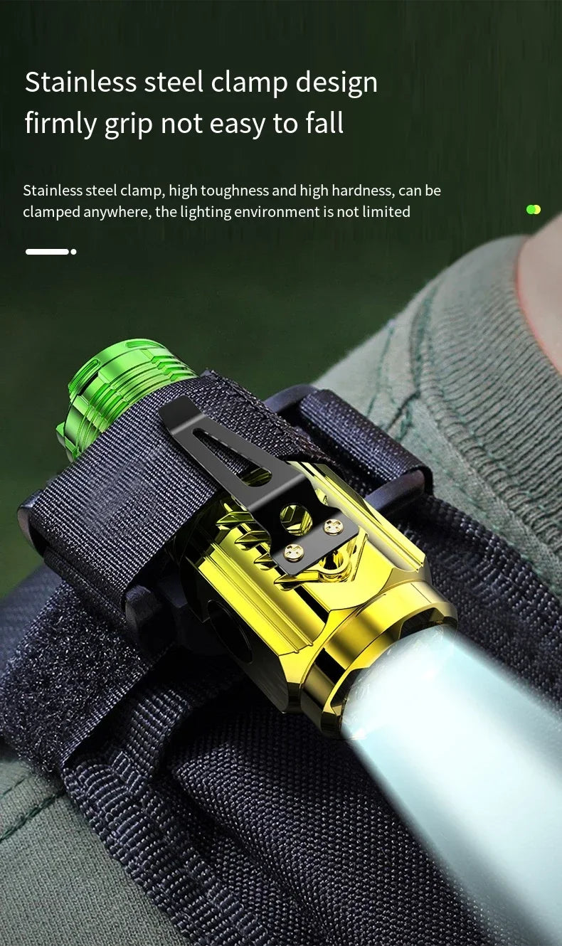Super Bright Rechargeable 3-LED Mini Flashlight