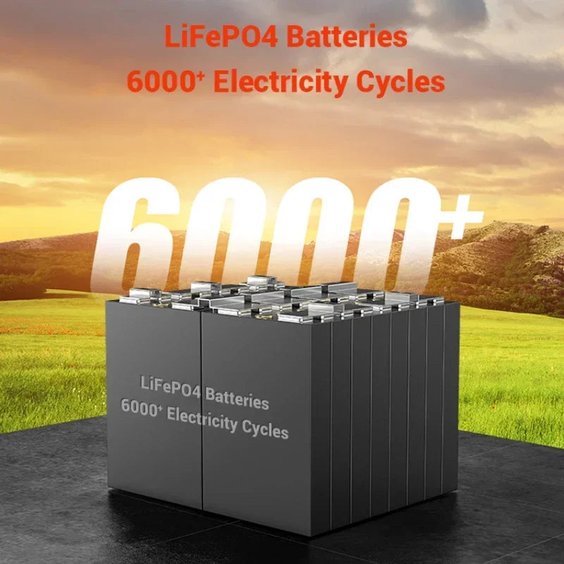 ⚡ 3000W Portable Power Station – LiFePO4 Solar Generator with 2688Wh Capacity & 220V Output for Camping, RV & Emergency Backup