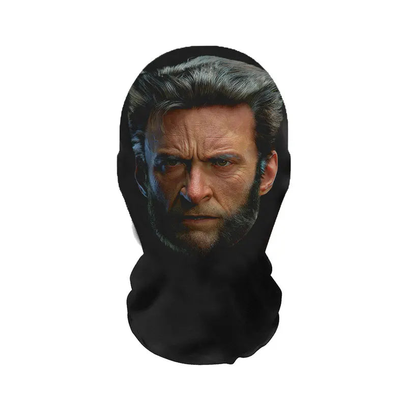 🕶️ 3D Printed Elastic Mesh Face Mask – Breathable Full-Face Cover for Tactical Privacy