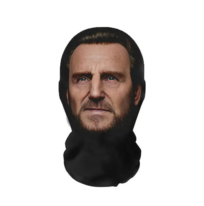 🕶️ 3D Printed Elastic Mesh Face Mask – Breathable Full-Face Cover for Tactical Privacy