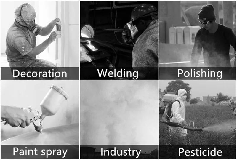 Advanced 27-in-1 Full Face Gas Mask for Chemical, Biological & Nuclear Contamination Protection