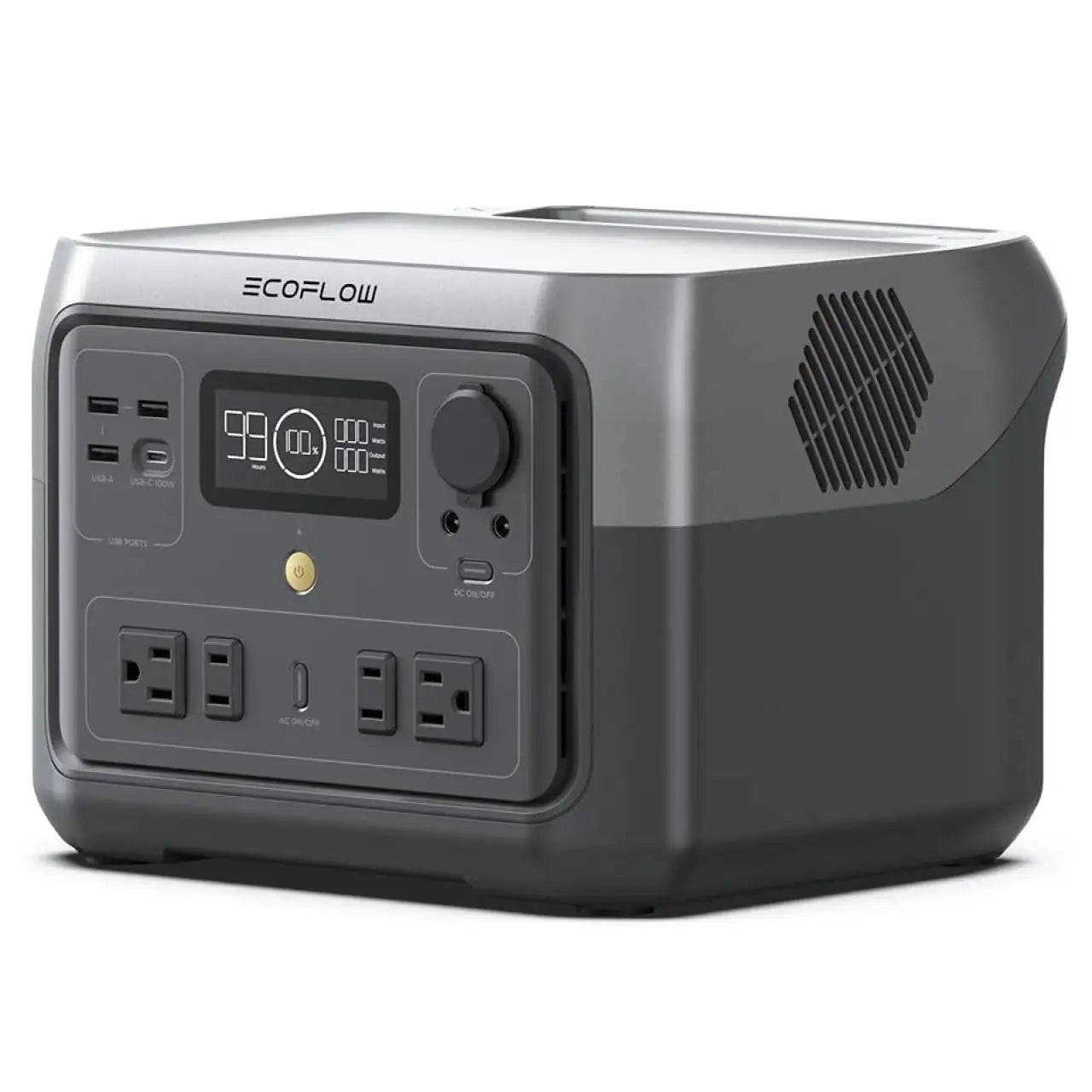 BLUETTI AC180 Portable Power Station – 1152Wh, 1800W Output, 2700W Surge, LiFePO₄, Solar + UPS, Wireless Charging