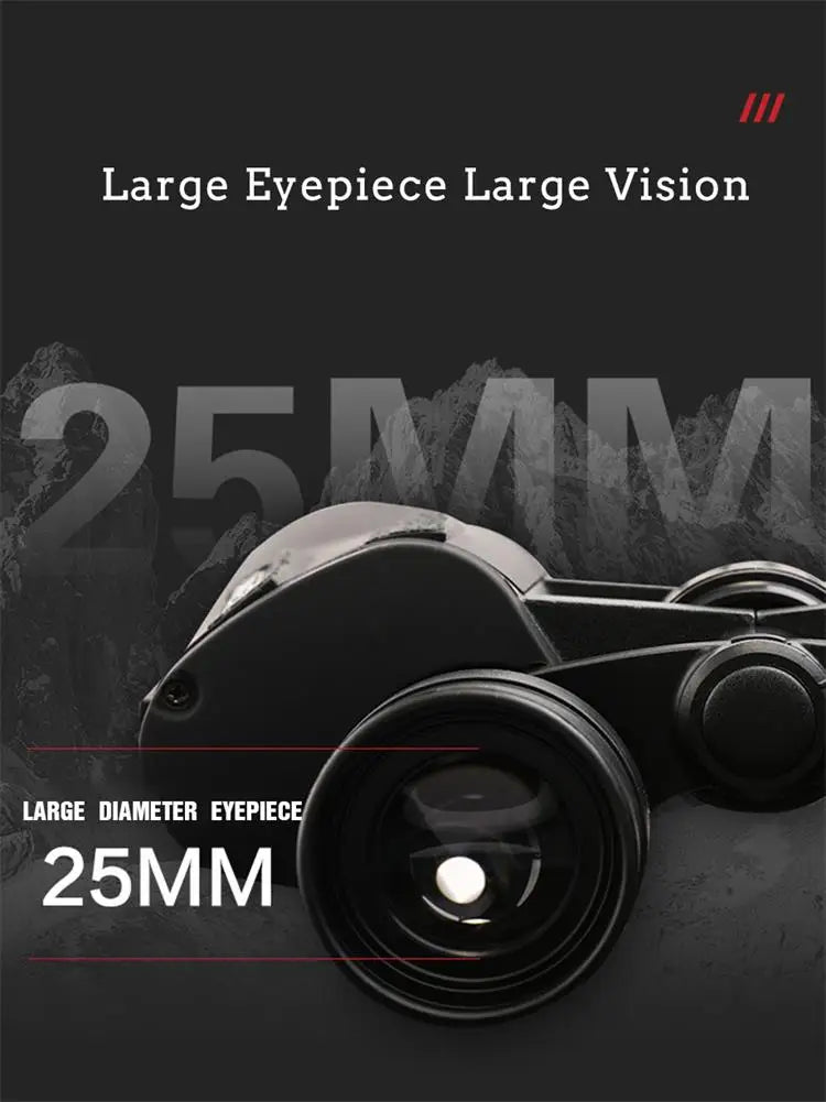 German Military-Grade 20x50 HD Binoculars – Long-Range BAK4 Prism Telescope for Outdoor, Camping & Survival