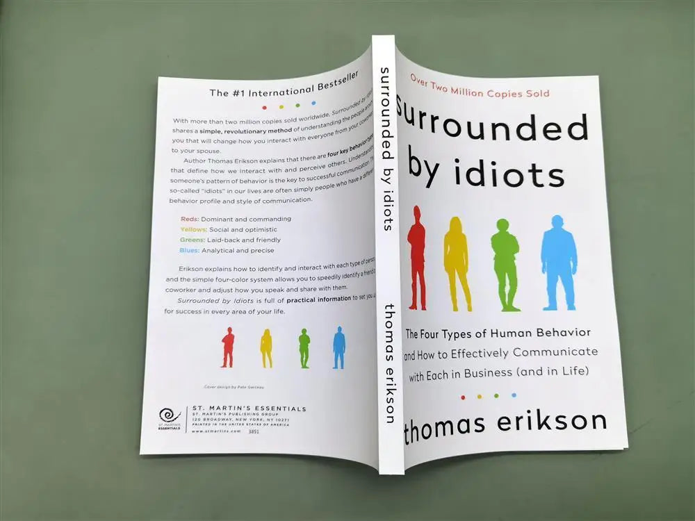 Surrounded By Idiots: The Four Types of Human Behavior – A Bestseller by Thomas Erikson