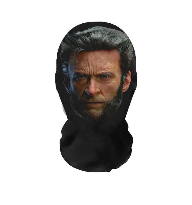 🕶️ 3D Printed Elastic Mesh Face Mask – Breathable Full-Face Cover for Tactical Privacy