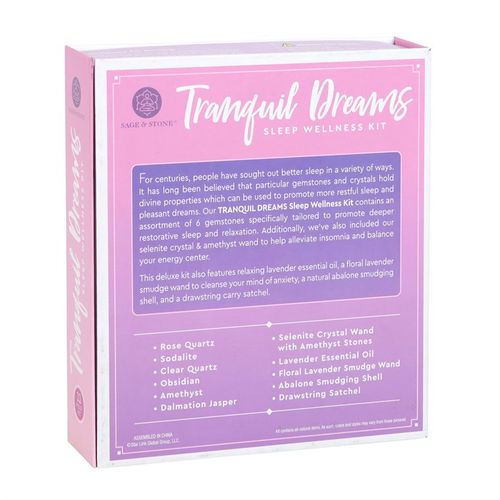 Tranquil Dreams – Sleep Wellness Crystal & Ritual Kit