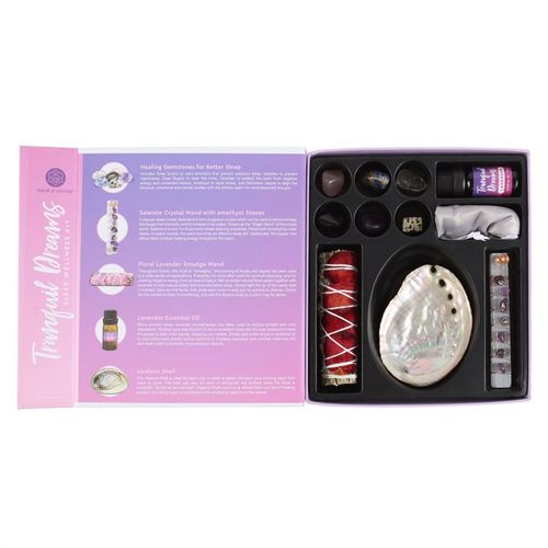 Tranquil Dreams – Sleep Wellness Crystal & Ritual Kit