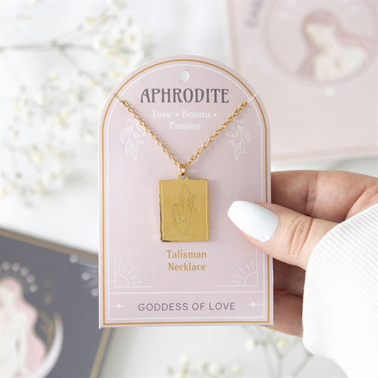 Aphrodite Goddess Talisman Necklace – Invoke Beauty, Love & Divine Feminine Power
