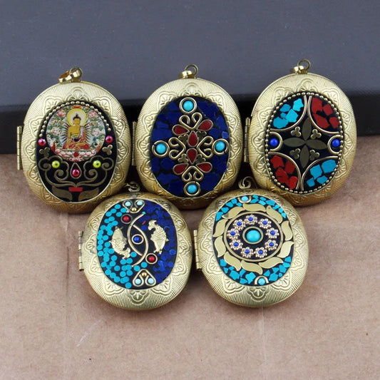 Prayer Box Pendant | Reliquary for the Awakened