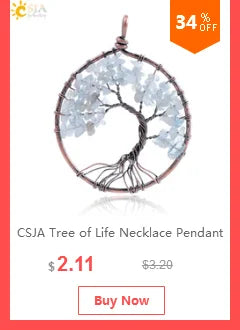 CSJA 7 Chakra Divination Pendulum for Dowsing Crystal Quartz Pendulums 2021 Natural Stone Pendant Wand Pendulos Spiritual G676