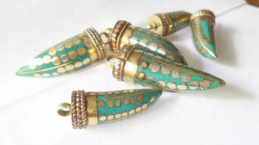 Tibetan Fang Talisman Pendant