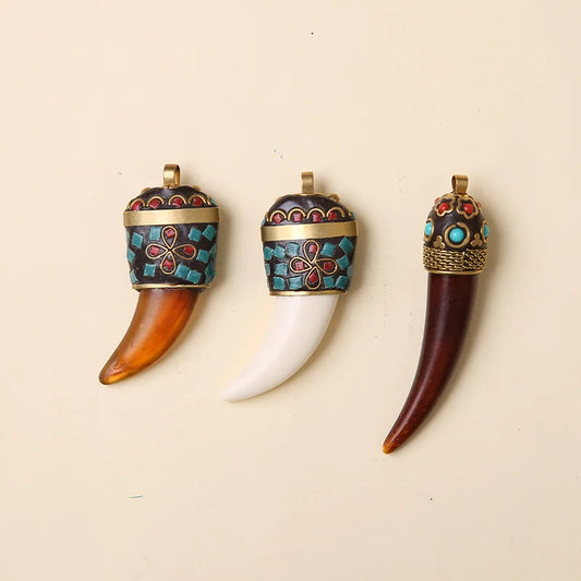 Bohemian Mountain Talisman | Handcrafted Wanderer's Pendant