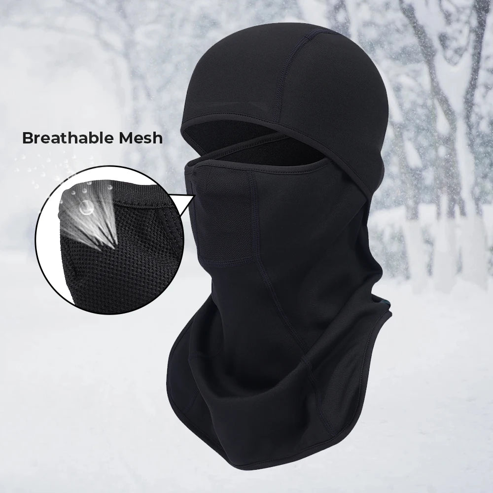 Motorcycle Full Face Mask Winter Warm Balaclava Moto Helmet Motocross Motorbike Windproof Racing Ski Biker Hood Hat Men Women