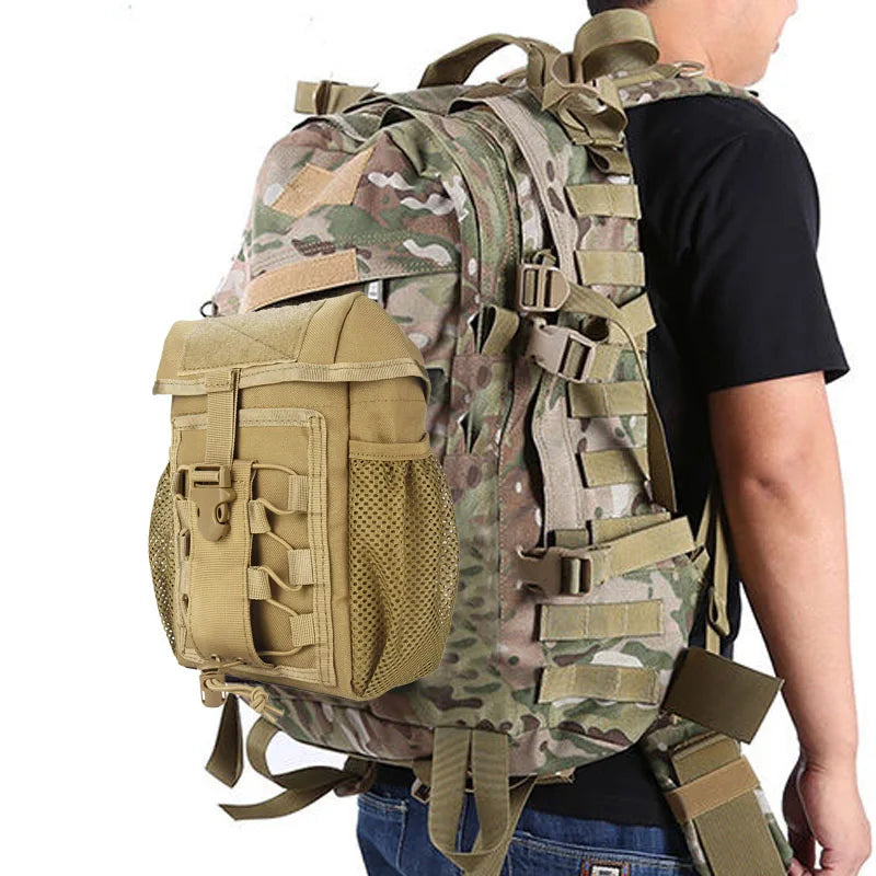 Molle Tactical Waist Bag Outdoor Emergency EDC Pouch Camping Medical Accessories Molle Tools Hunting Fanny Pack First Aid Kit