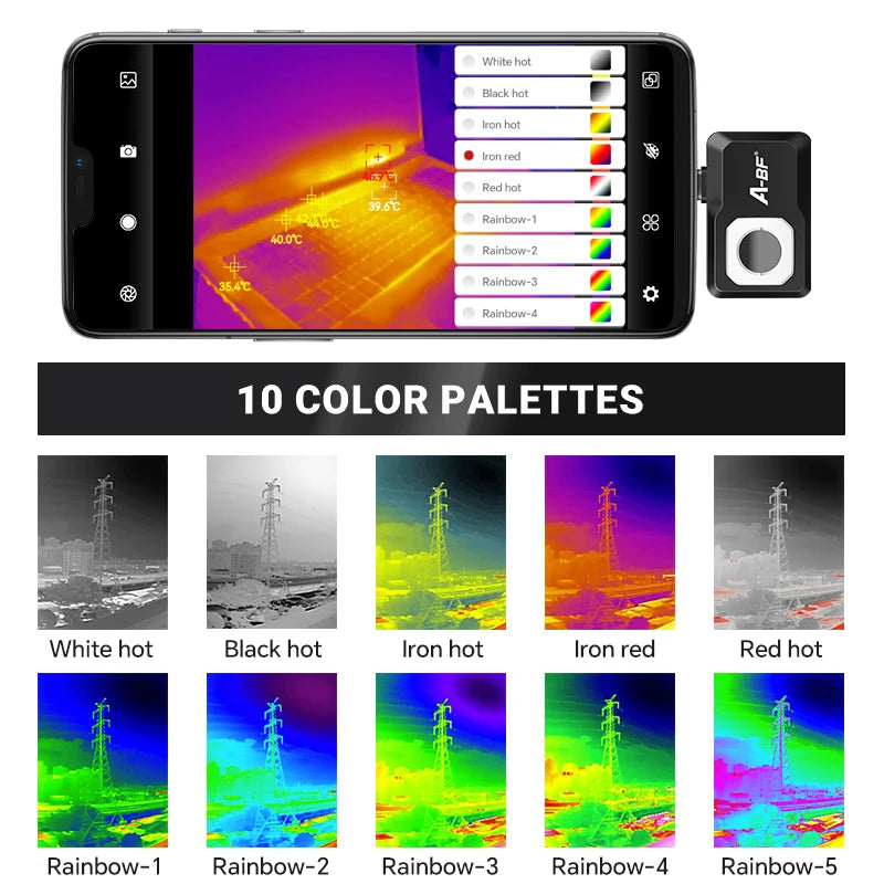 A-BF RX-450 Thermal Imaging Camera – Infrared Night Vision for Android (Type-C)