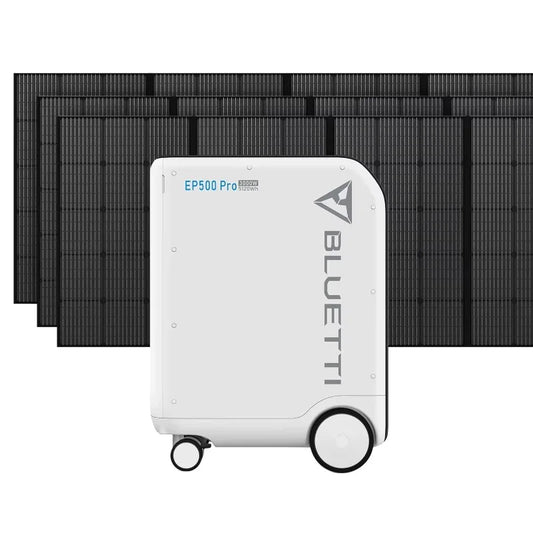 Bluetti EP500Pro+PV350 Car Solar Energy Power Station 5000w Solar Panels for Camping
