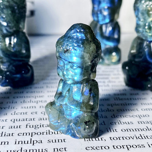 Labradorite Buddha | The Enlightened Flash