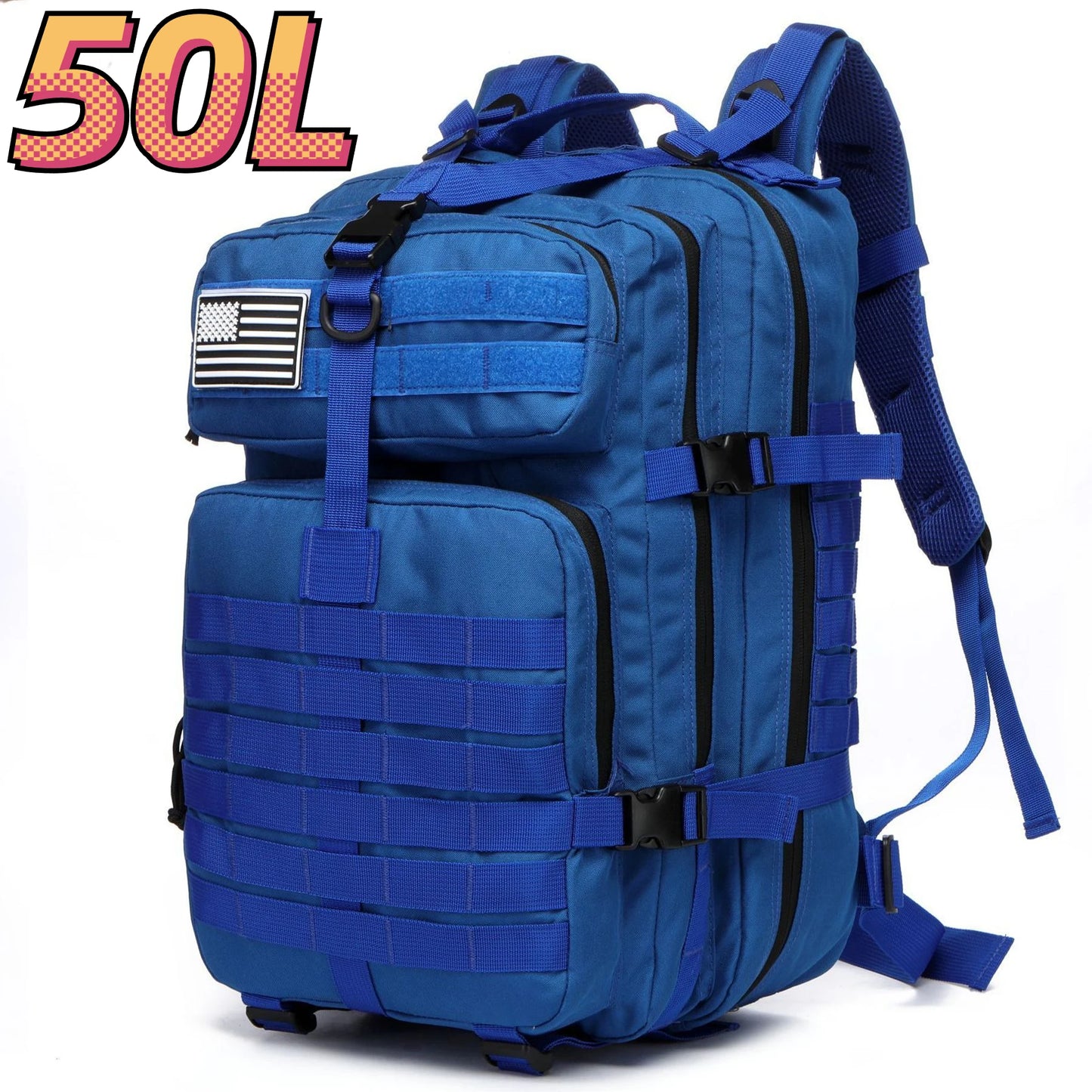 25L/50L 1000D Nylon Waterproof Trekking Fishing Hunting Bag Backpack Outdoor Rucksacks Tactical Sports Camping Hiking