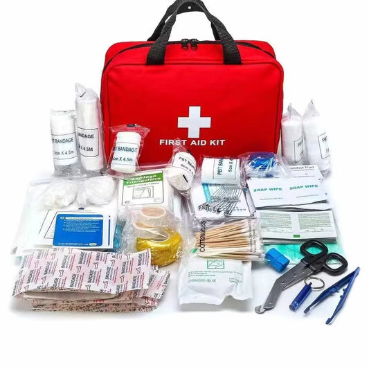 Tirol 184-Piece Multi-Purpose First Aid Kit – Comprehensive Emergency Medical Supplies for Outdoor and Home Use