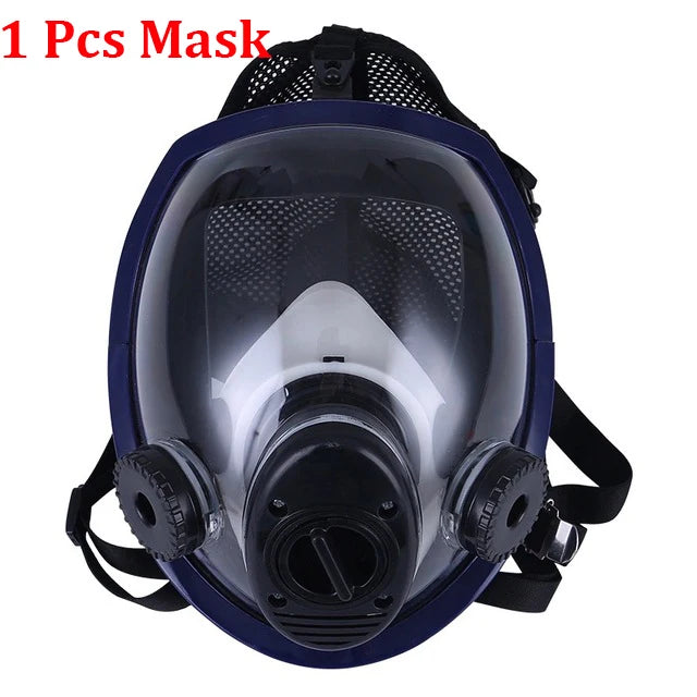 27in1 Full Face Gas Mask Chemical Biological Radioactive Contamination Gasmask Respirator Filter Radiation Dustproof Respirator