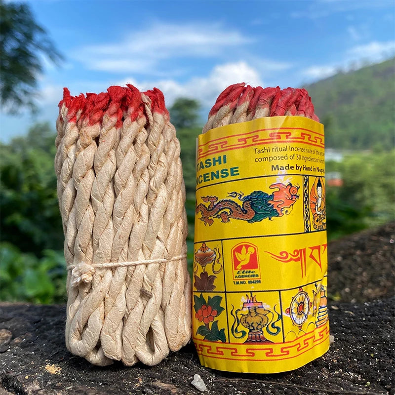 40PCS Handmade Nepal Handmade Rope Incense Cedar AromatheraTraditional py Burning Rope Fragrance Yoga Meditation Sandalwood