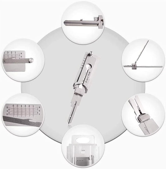 Urban Survival Key Decoder & Precision Hook Tool