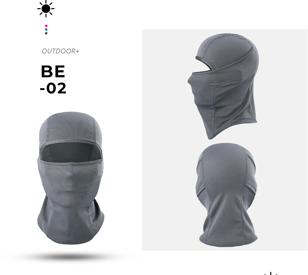 Breathable Motorcycle Balaclava Full Face Mask Cover Windproof Moto Motocross Cycling Ski Biker Snowboard Helmet Liner Men Women