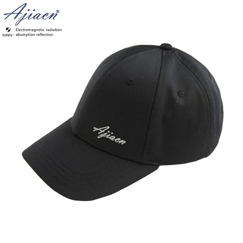 Genuine electromagnetic radiation protective baseball cap Mobile phone, computer, WIFI EMF shielding silver fiber lining cap