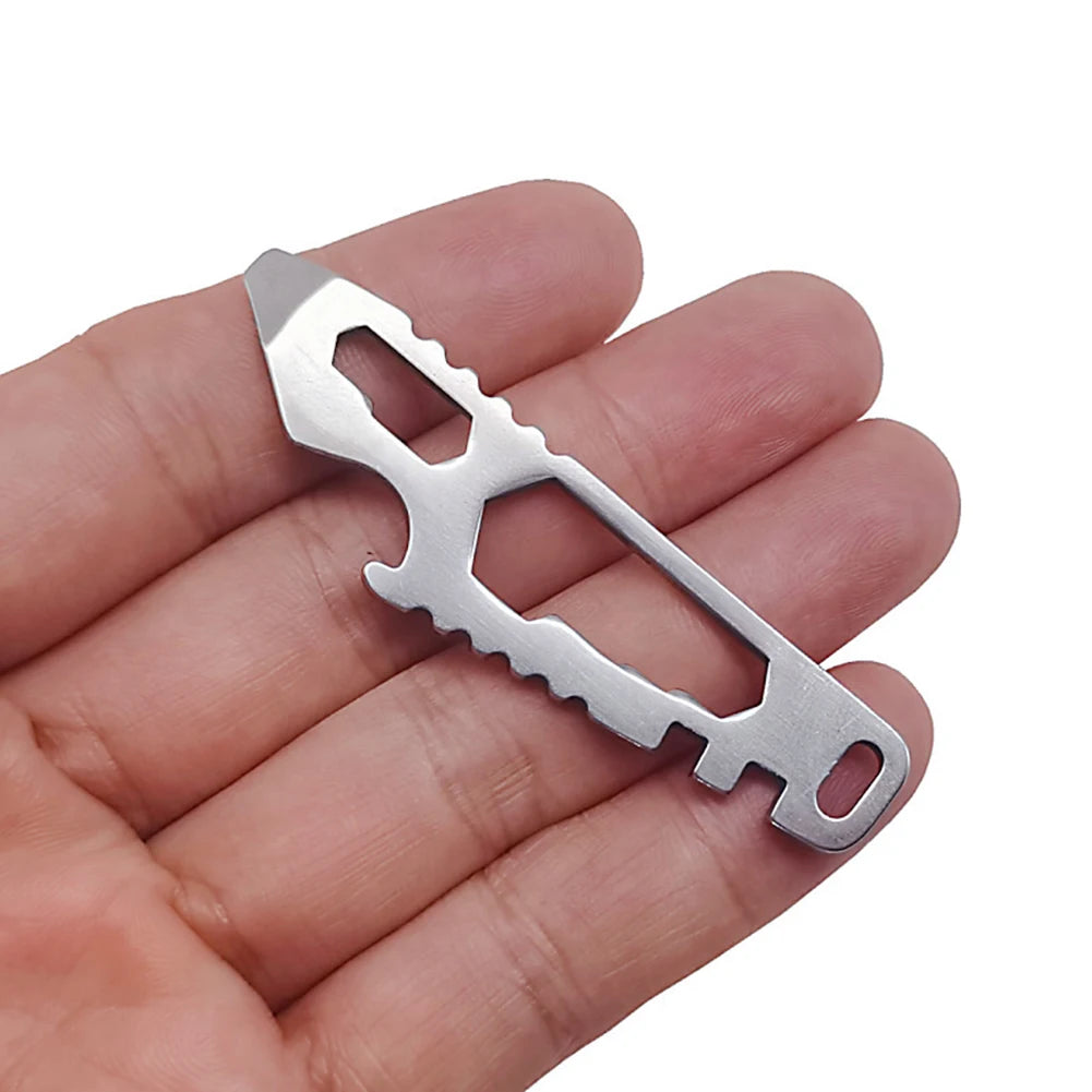 Multifunctional Pocket Tools Outdoor Gear Hex Wrench Bottle Opener Hex Key Wrench Universal Everyday Carry Pocket Tool