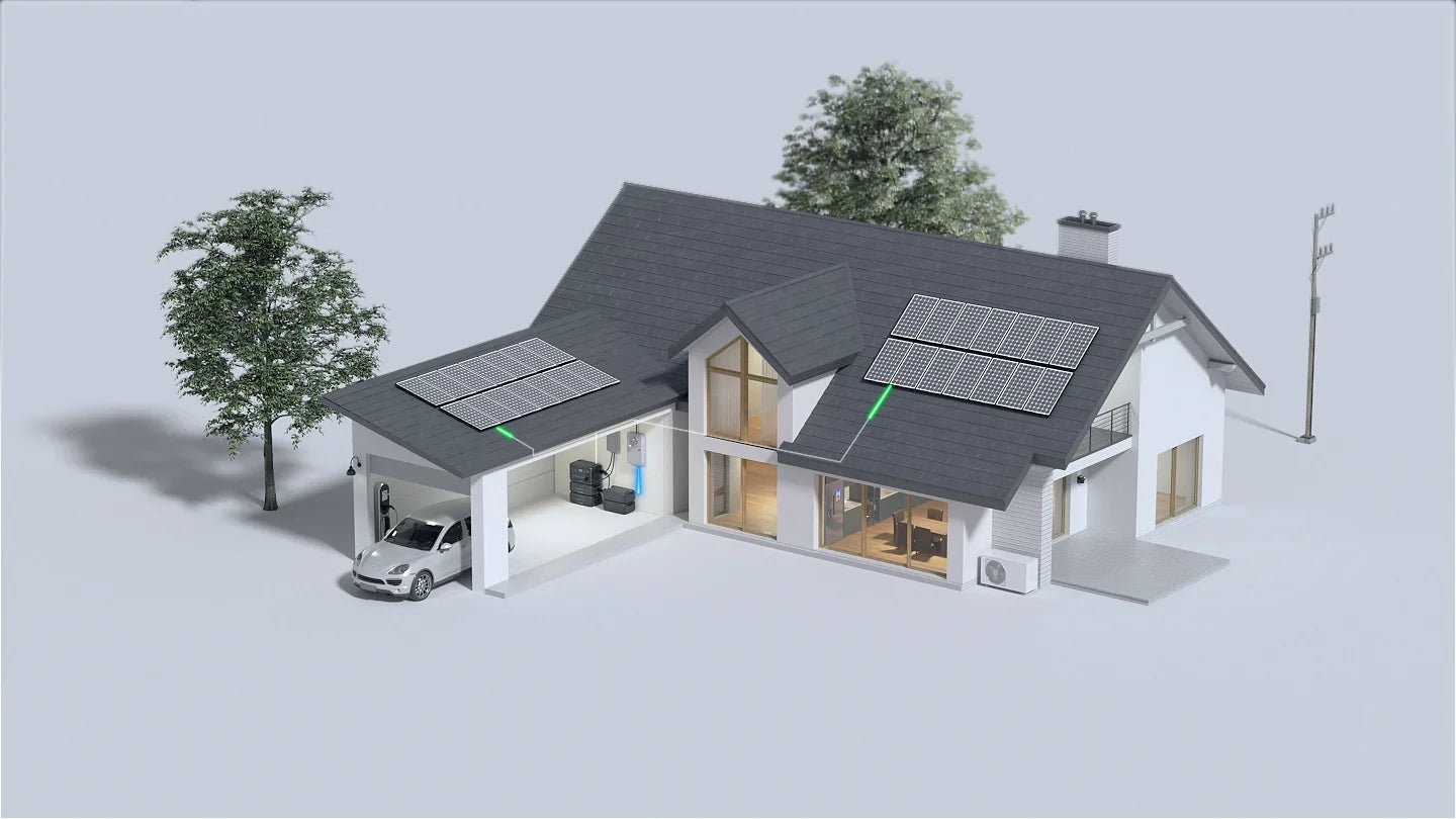 BLUETTI AC300 + B300K Expansion Battery – 3000W Off-Grid Power System (2764.8Wh)