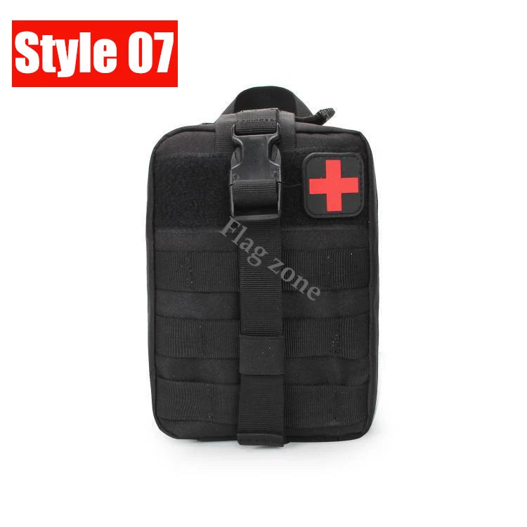 Molle Tactical Waist Bag Outdoor Emergency EDC Pouch Camping Medical Accessories Molle Tools Hunting Fanny Pack First Aid Kit