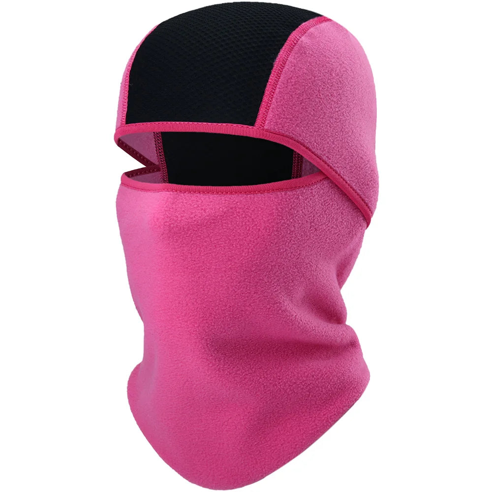 Motorcycle Full Face Mask Winter Warm Balaclava Moto Helmet Motocross Motorbike Windproof Racing Ski Biker Hood Hat Men Women