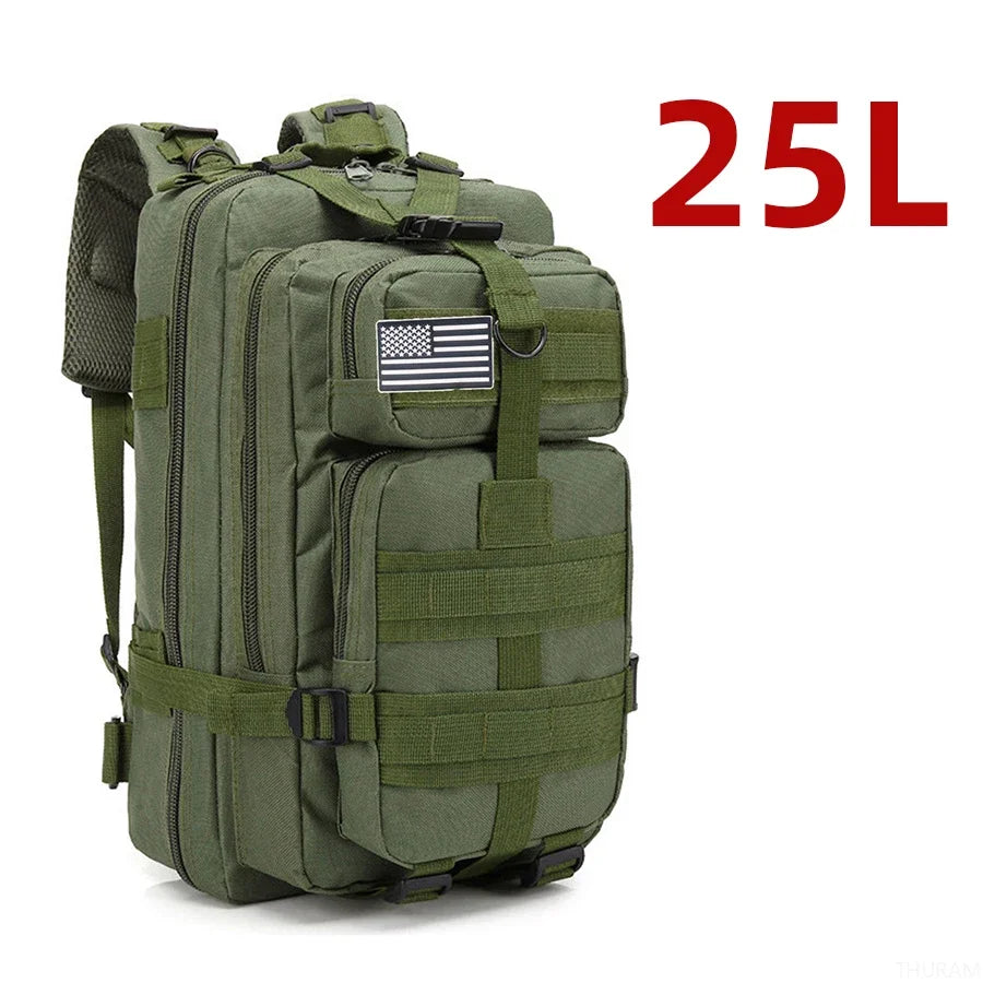 25L/50L 1000D Nylon Waterproof Trekking Fishing Hunting Bag Backpack Outdoor Rucksacks Tactical Sports Camping Hiking