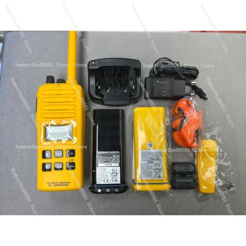 IC-GM1600E Suitable for Marine Lifeboat Radio Handheld Maritime Intercom Two-way GMDSS