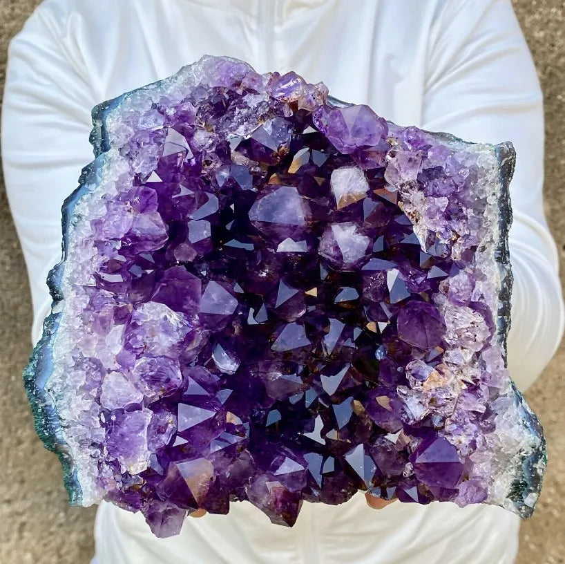 Natural Amethyst Cluster Healing Stones