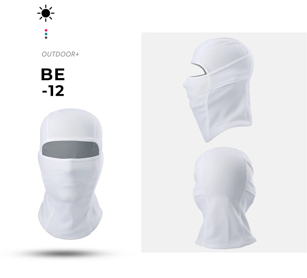 Breathable Motorcycle Balaclava Full Face Mask Cover Windproof Moto Motocross Cycling Ski Biker Snowboard Helmet Liner Men Women