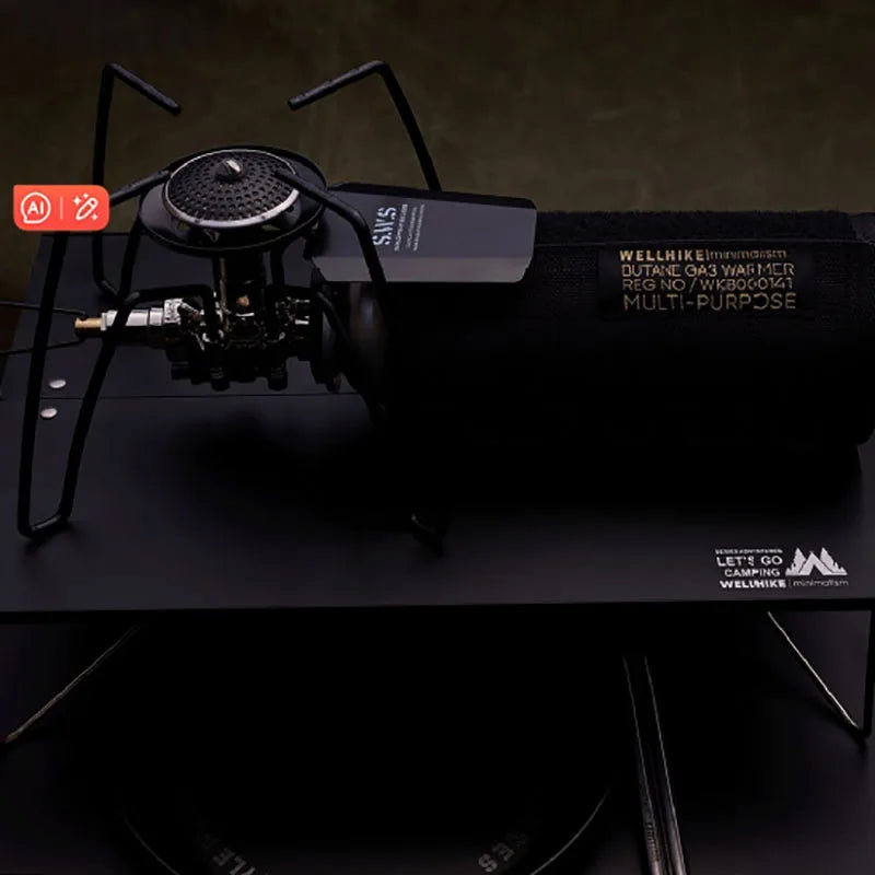 Black Spider Ultra-Lightweight, 2900W Portable Folding Gas Stove