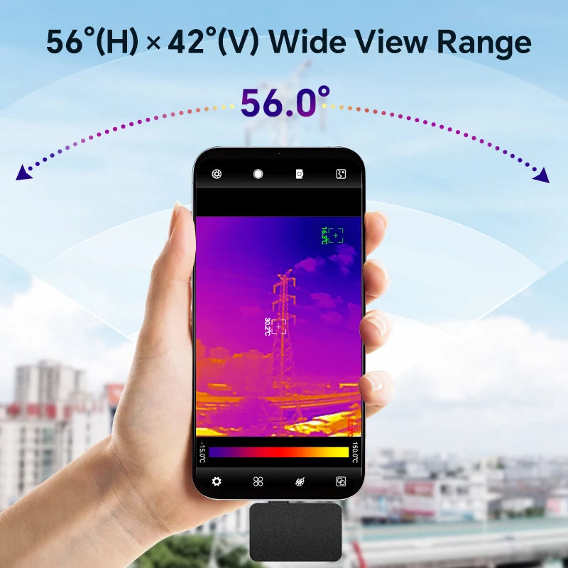 A-BF RX-450 Thermal Imaging Camera – Infrared Night Vision for Android (Type-C)