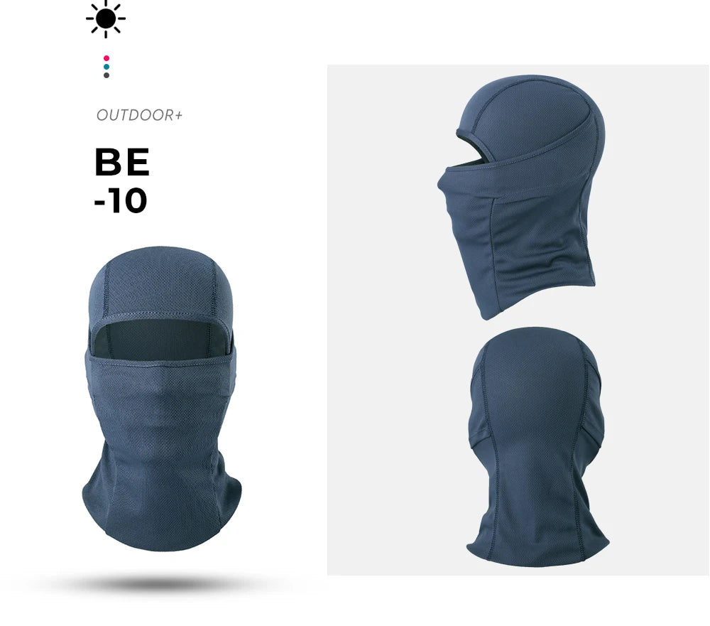 Breathable Motorcycle Balaclava Full Face Mask Cover Windproof Moto Motocross Cycling Ski Biker Snowboard Helmet Liner Men Women