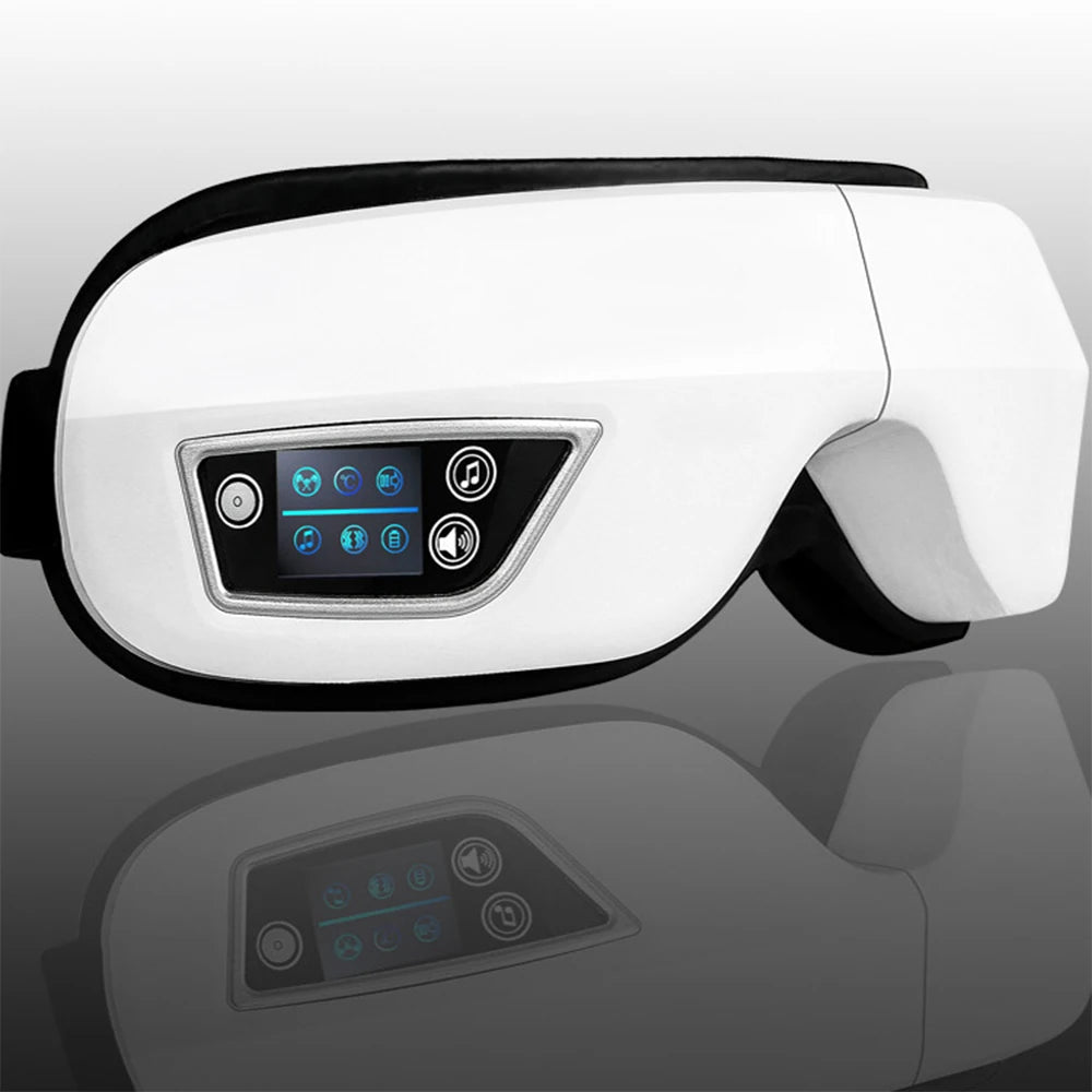 6D Smart Vibration Eye Therapy Massager Mask with Bluetooth Music