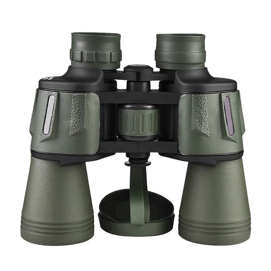 German Military-Grade 20x50 HD Binoculars – Long-Range BAK4 Prism Telescope for Outdoor, Camping & Survival