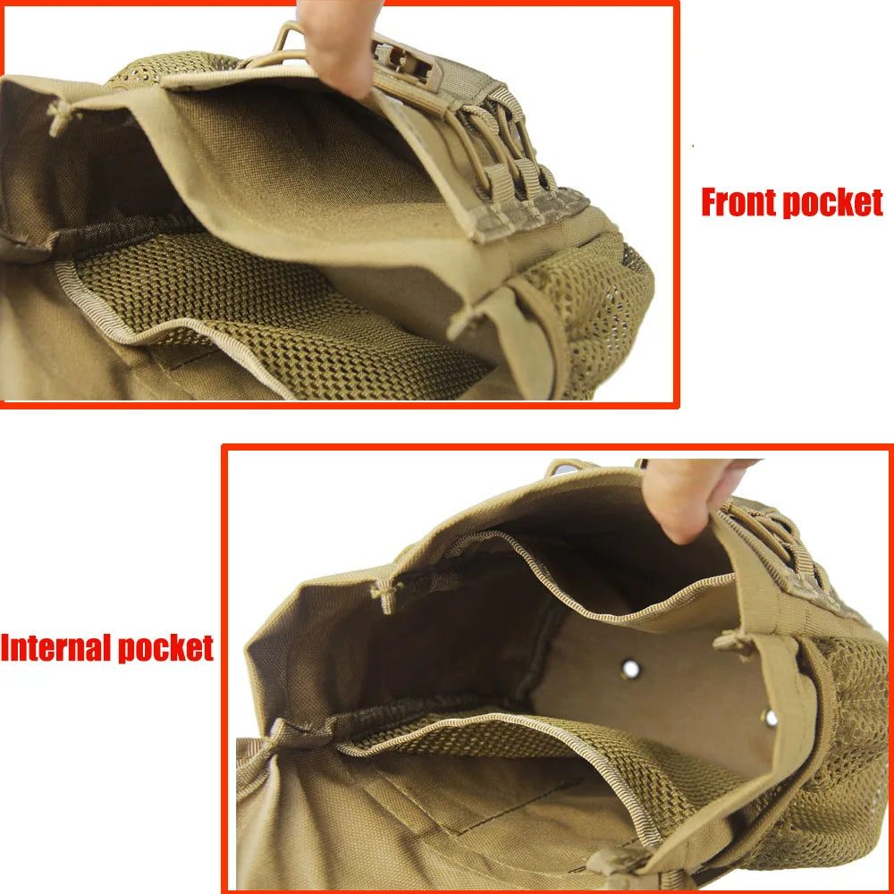 Molle Tactical Waist Bag Outdoor Emergency EDC Pouch Camping Medical Accessories Molle Tools Hunting Fanny Pack First Aid Kit