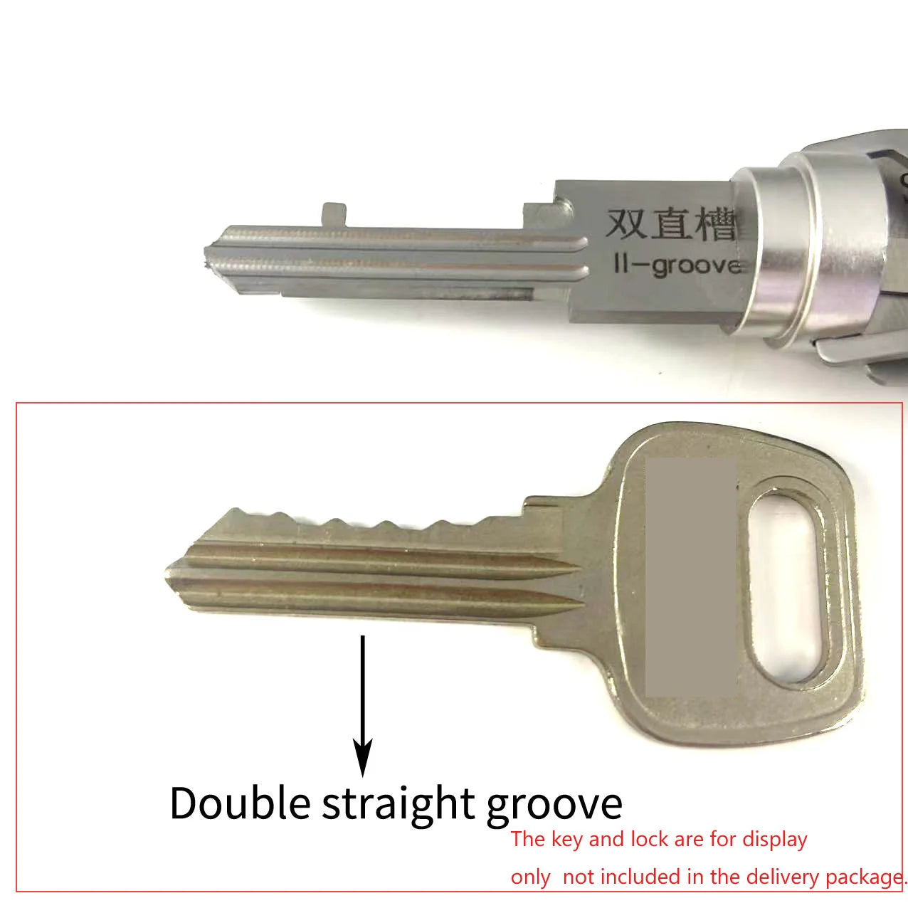 SS001 2 In 1 Lock Key Precision Hook And Pick Set Pick-up Kits Maintenance Repair Tool Door Lock Unlocking Engineering