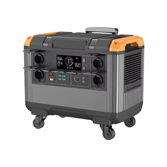 ⚡ 3000W Portable Power Station – LiFePO4 Solar Generator with 2688Wh Capacity & 220V Output for Camping, RV & Emergency Backup