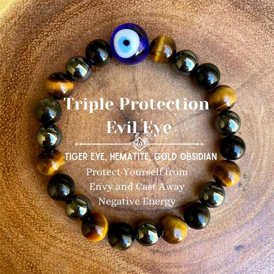 Triple Shield Bracelet | Woven in the Eye of the Storm