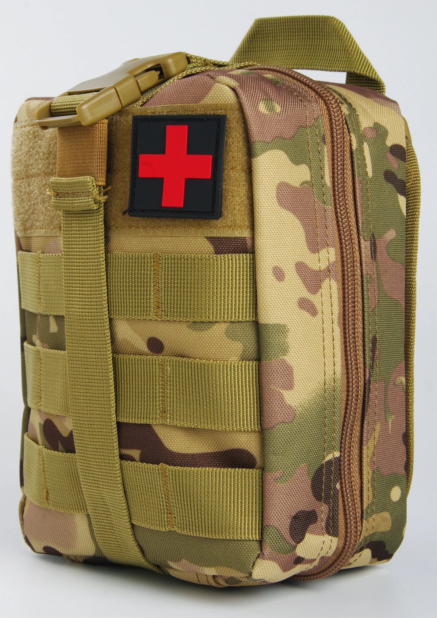 First Aid Kit Outdoor Survival Gear Molle Bag Medical Emergency IFAK Airway Military Tactical Tourniquet Bleeding Israel Bandage