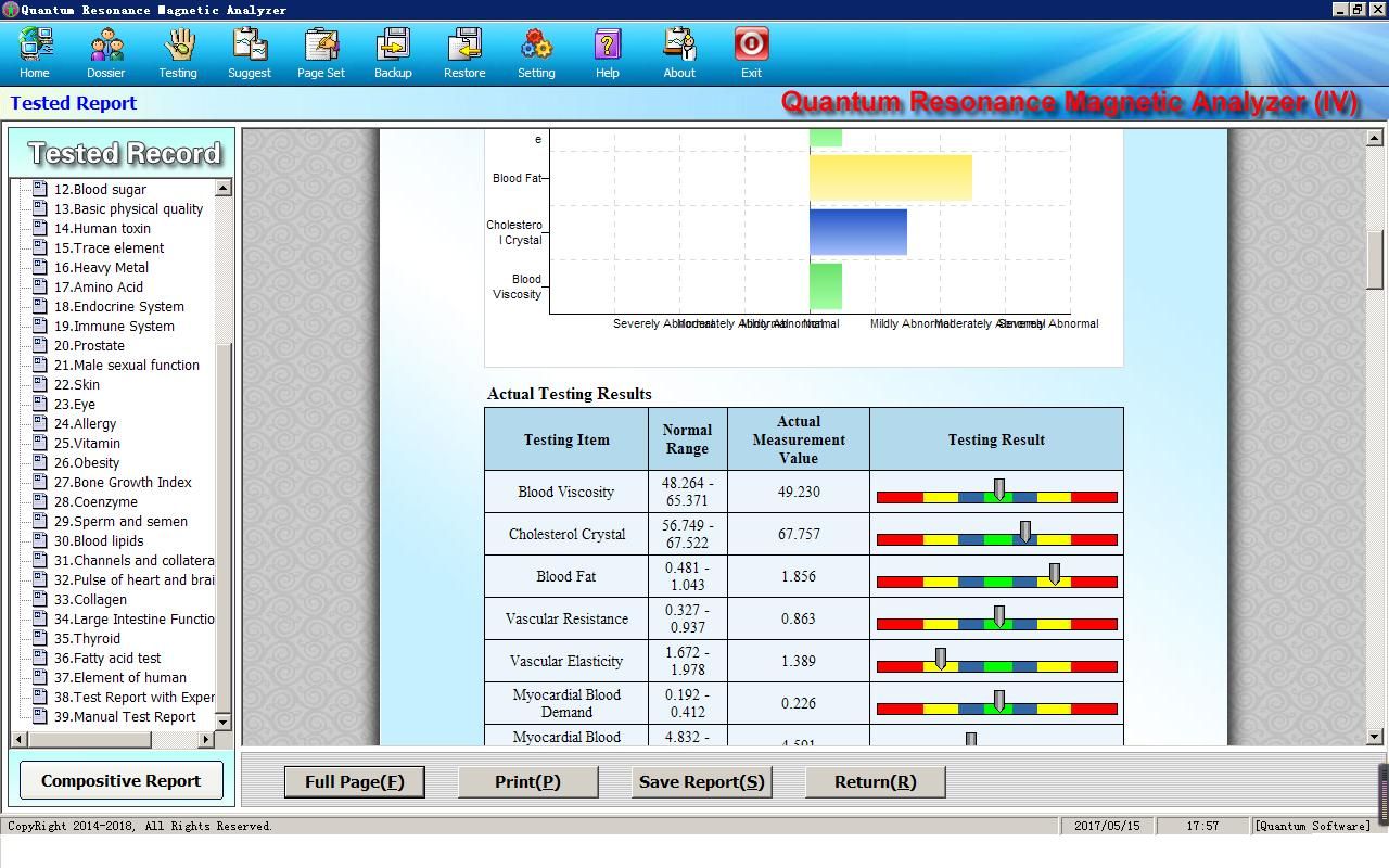 2025 New 62 Reports Quantum Resonance Magnetic Analyzer QMRA Set Hand Touch Quantum Body Health Analyzer Version 6.4.12