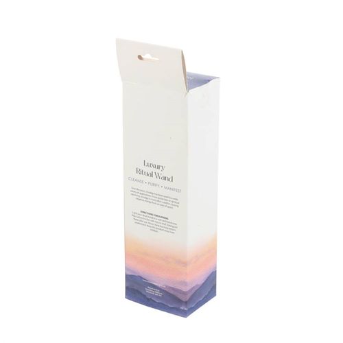 9in Ritual Smudge Wand – Rosemary, Palo Santo & Quartz