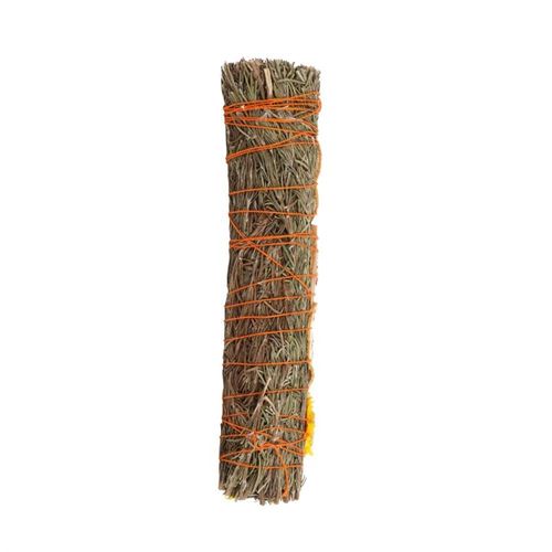 9in Ritual Smudge Wand – Rosemary, Palo Santo & Quartz