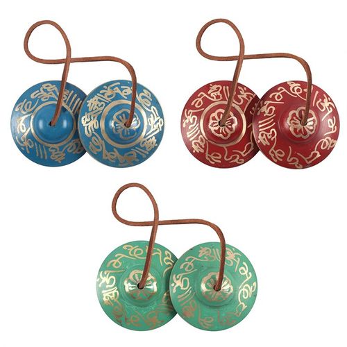 Tibetan Tingsha Cymbals with Pouch – Sound of Spiritual Precision